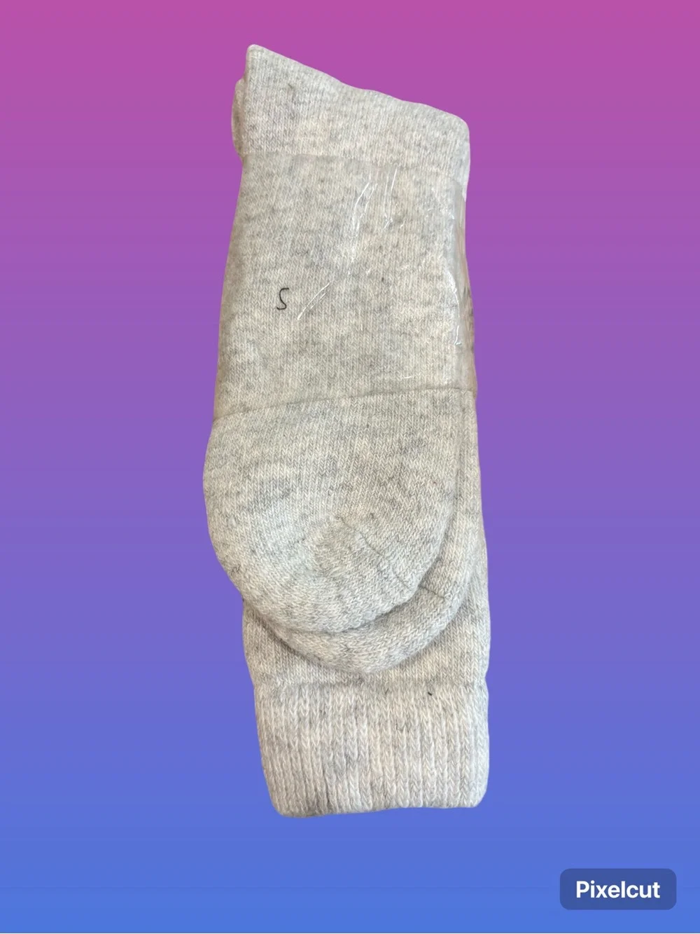 Thermolite Wool Heavyweight Crew Socks - Light Gray